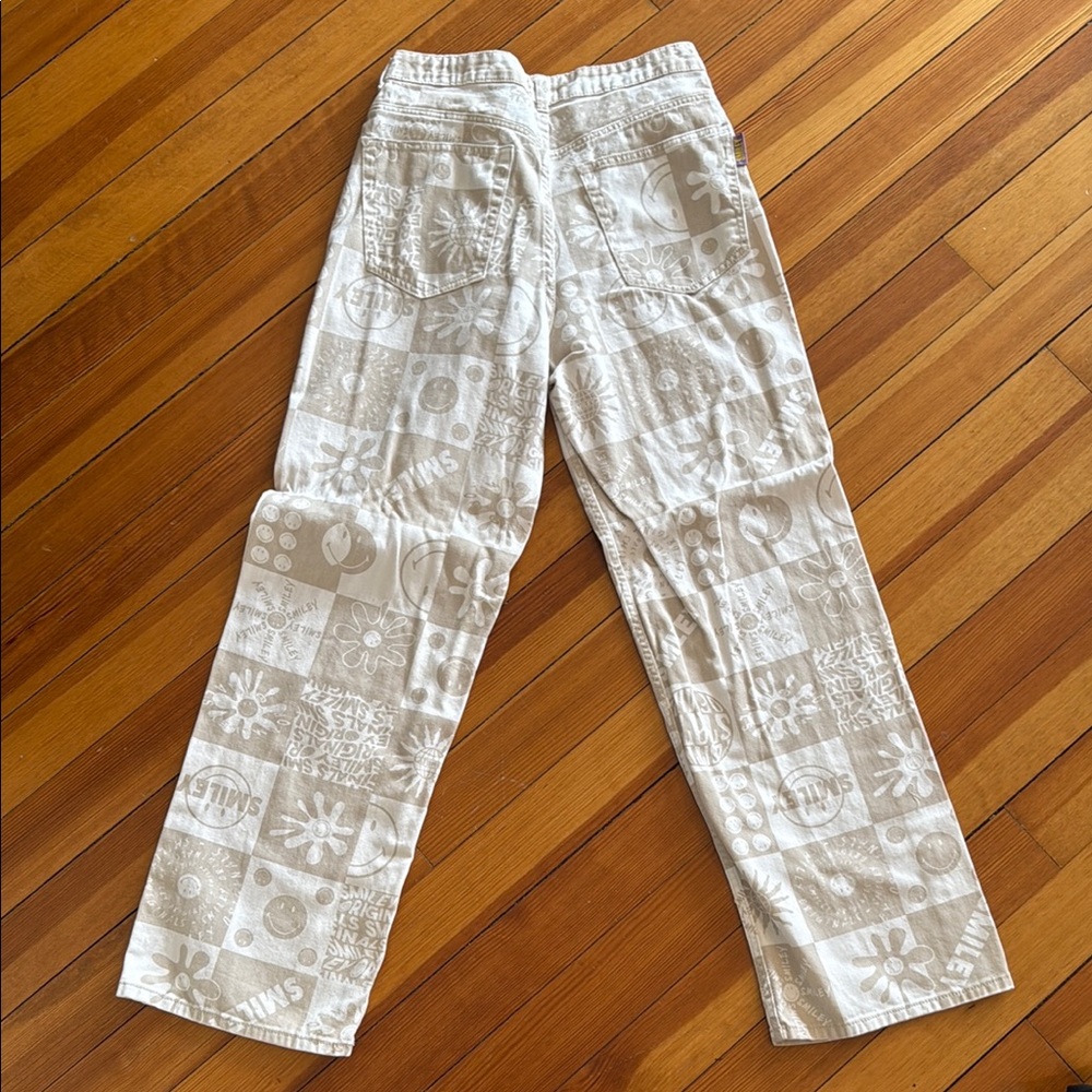 Patterned Beige Pants - Picture 3 of 3
